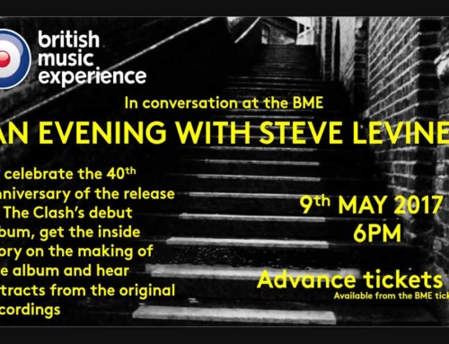 An Evening With Steve Levine | 40 Years of The Clash | British Music Experience Liverpool